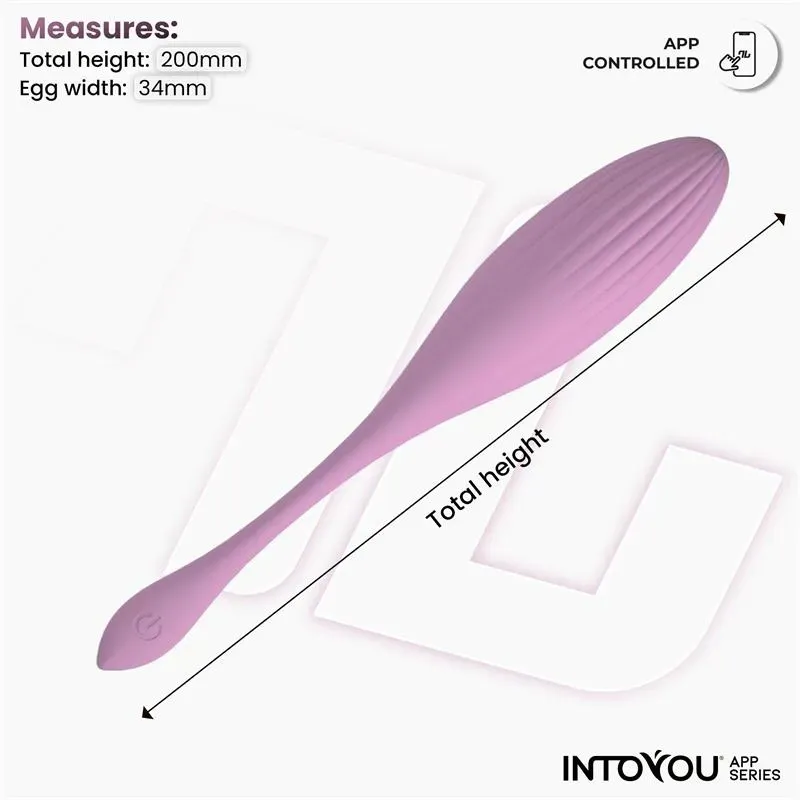 INTOYOU APP SERIES виброяйцо с приложением