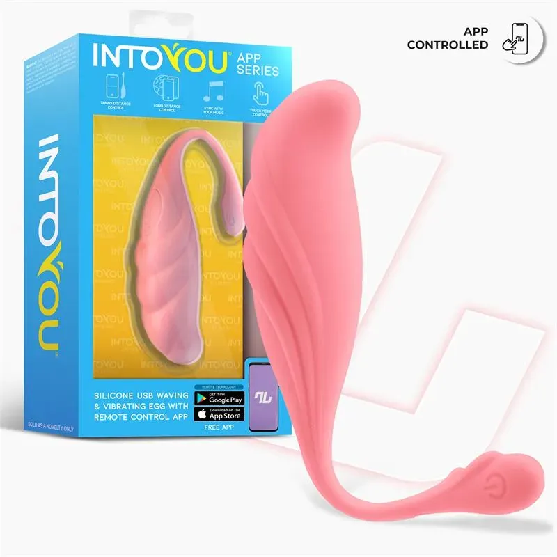 INTOYOU APP SERIES виброяйцо с приложением