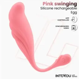INTOYOU APP SERIES виброяйцо с приложением