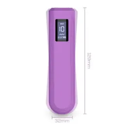 Whim Digital vibrators ar displeju 12,9 cm