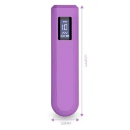 Whim Digital vibrators ar displeju 12,9 cm