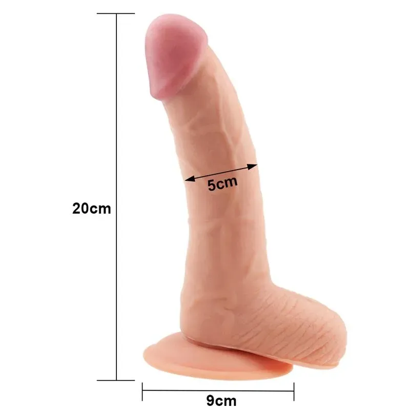 LOVETOY The Ultra Soft Dude 8.8 фаллоимитатор