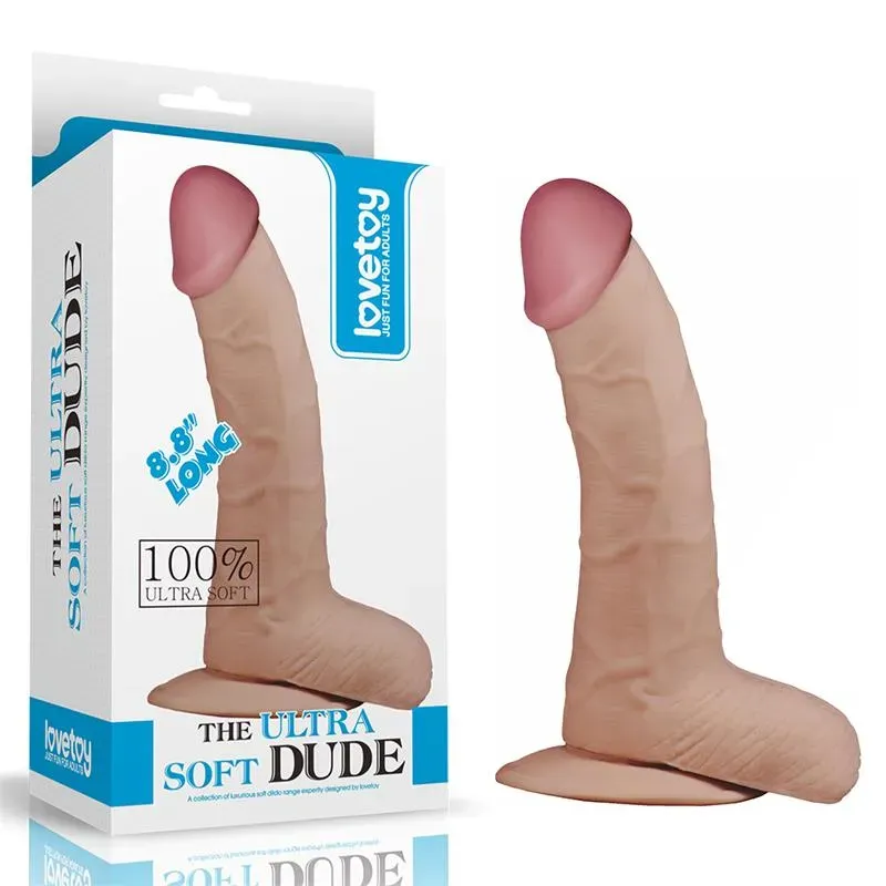 LOVETOY The Ultra Soft Dude reālistisks dildo