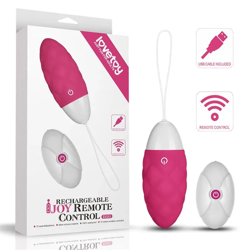 LOVETOY iJoy vibrējošā oliņa ar tālvadības pulti