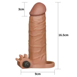 LOVETOY Add 2 Pleasure X peņa uzmava ar vibrāciju