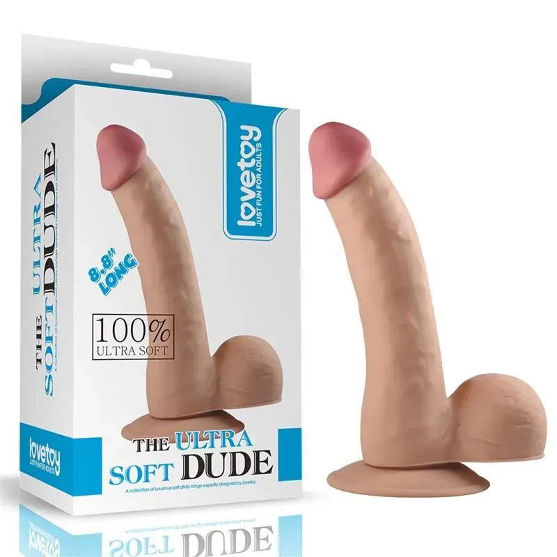 LOVETOY The Ultra Soft Dude 8.8 фаллоимитатор