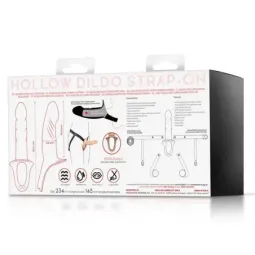 ACTION AC-507 strap-on ar dobu dildo, izmērs S