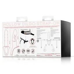 ACTION AC-505 strap-on ar dobu dildo, S izmērs
