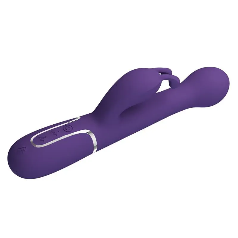 PRETTYLOVE Twinkled trušu vibrators ar rotāciju