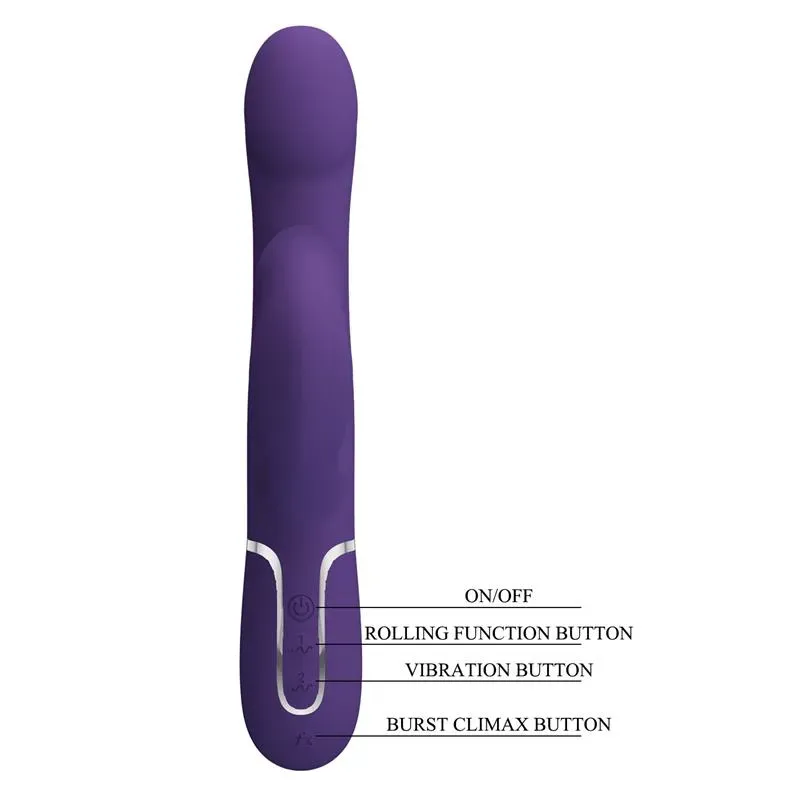 PRETTYLOVE Falin Rolling trusīša vibrators