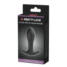 PRETTYLOVE vibrējošais anālais korķis, silikons