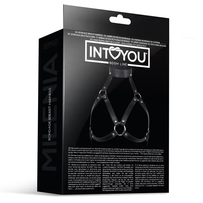 INTOYOU Milenia портупея на грудь для бондажа