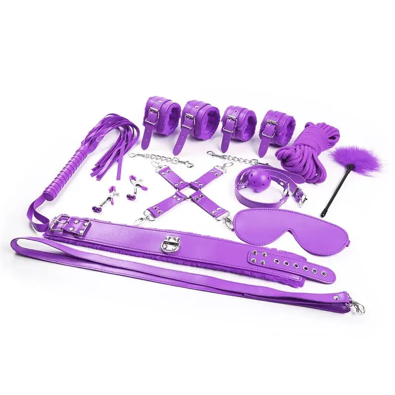 INTOYOU BDSM LINE 10 daļu bondage komplekts