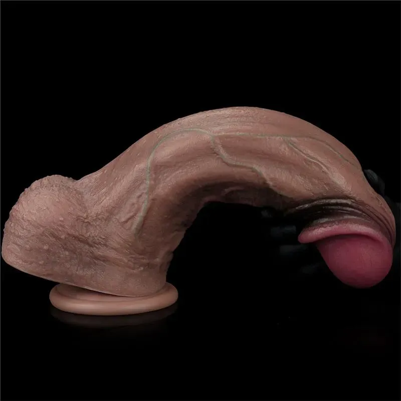 LOVETOY Dual Layered 13 Cock XXL divslāņu dildo