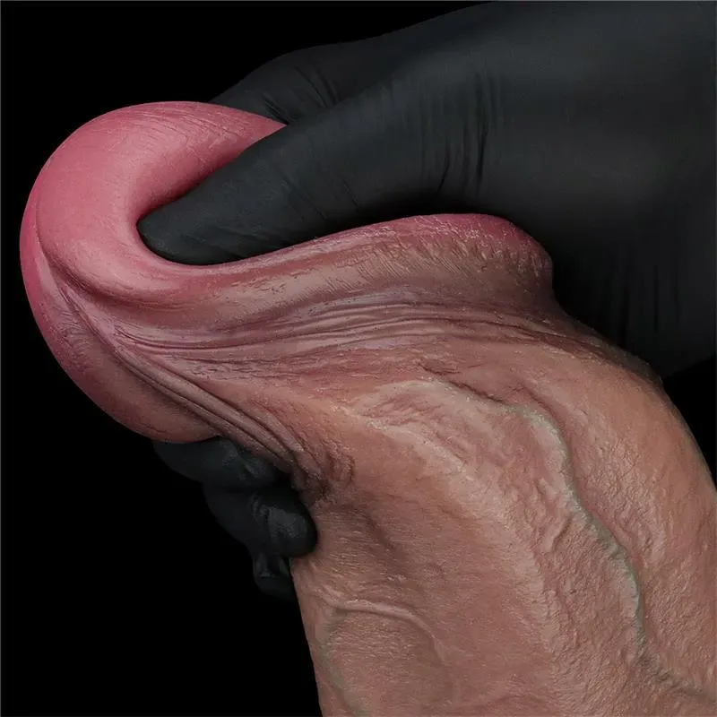 LOVETOY Dual Layered 13 Cock XXL divslāņu dildo