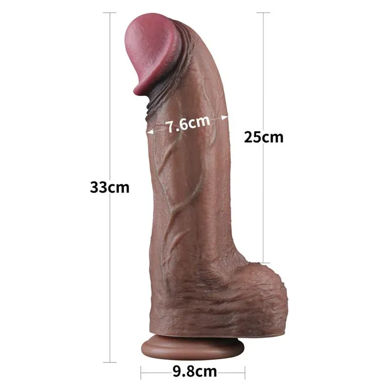 LOVETOY Dual Layered Dildo 13 Cock XXL фаллоимитатор