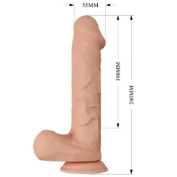 BAILE Realistic Vibrator 10.2 реалистичный вибратор