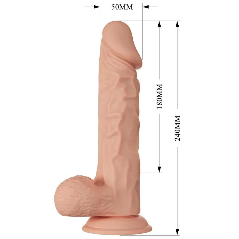 BAILE Realistic Vibrator 9.4 реалистичный вибратор