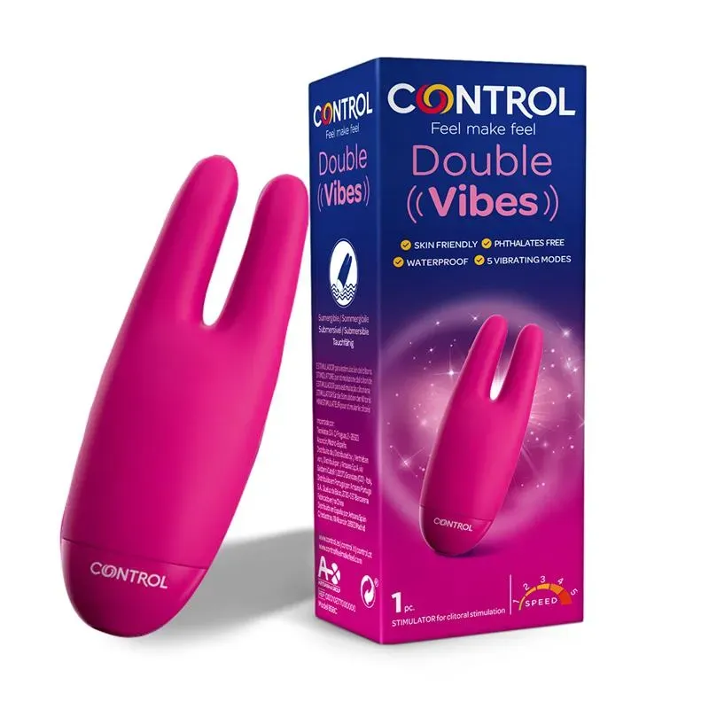CONTROL Double Vibe 5 vibrators ar 5 režīmiem