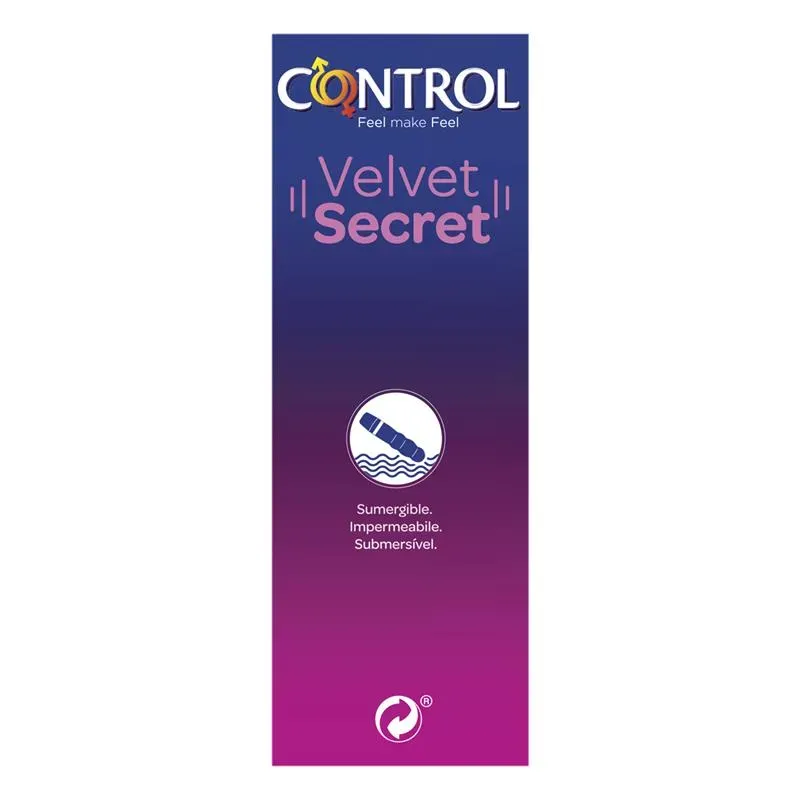 CONTROL Velvet Secret мини-вибратор, 5 режимов