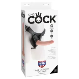 KING COCK Strap-On 7 страпон с фаллоимитатором