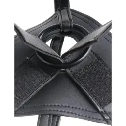 King Cock Strap-On 7 ar dildo un jostu