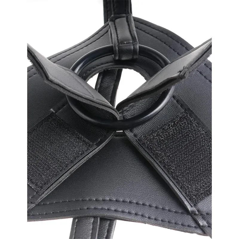King Cock Strap-On 7 ar dildo un jostu