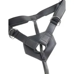 King Cock Strap-On 7 ar dildo un jostu