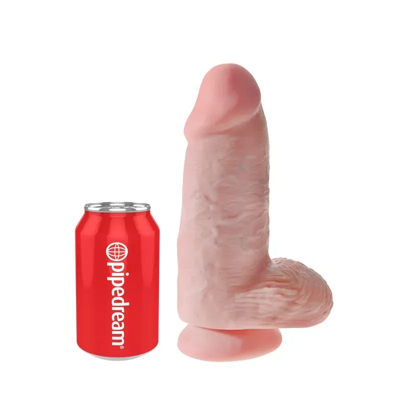 King Cock Chubby 9 фаллоимитатор с мошонкой