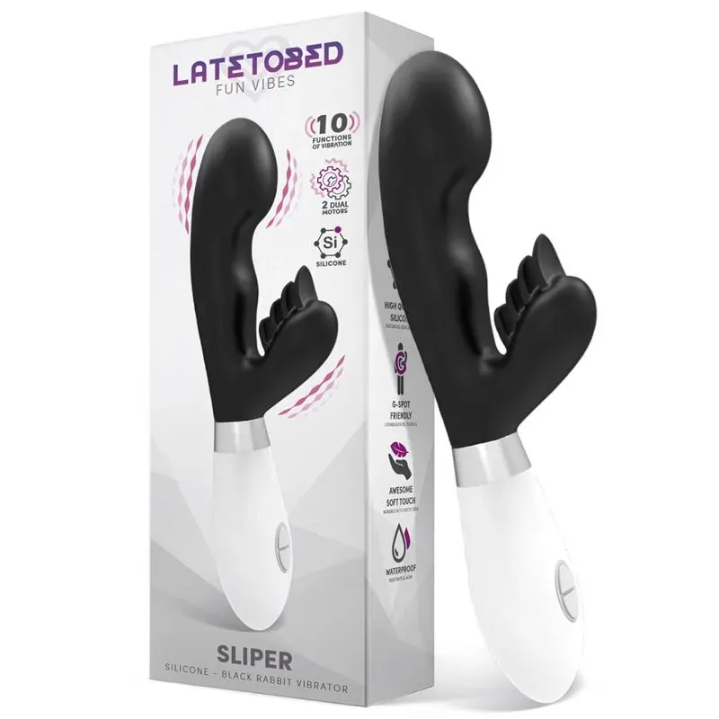 LATETOBED Sliper вибратор-кролик из силикона