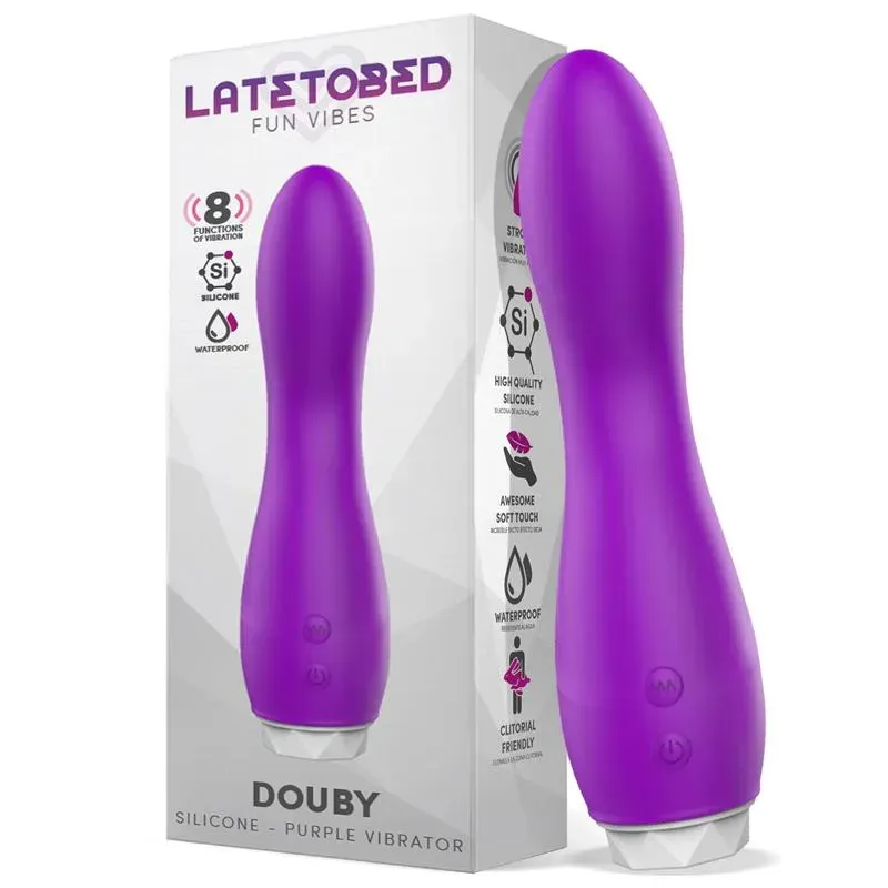 LATETOBED Douby Vibe silikona vibrators