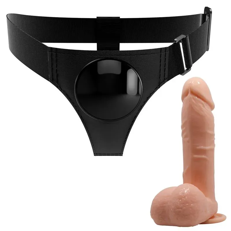 PRETTYLOVE Tom siksnas ar dildo 7.4