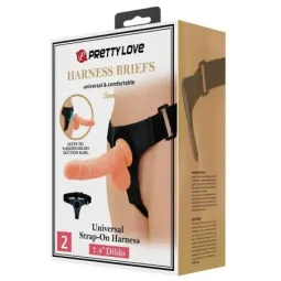PRETTYLOVE Tom Harness — страпон с насадкой