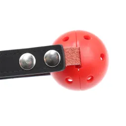 Ball Gag hingav must/punane – mutes aizbāznis | Noks.lv