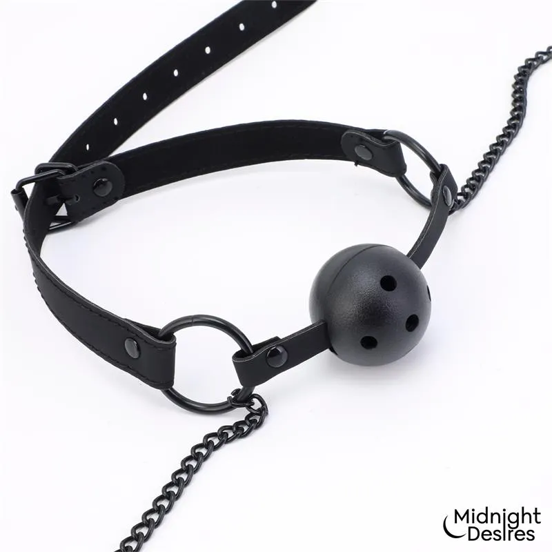 Ball Gag nibuklambritega – mutes aizbāznis | Noks.lv