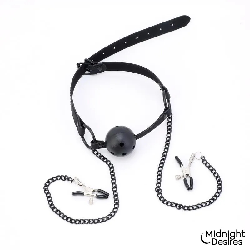Ball Gag nibuklambritega – mutes aizbāznis | Noks.lv