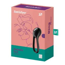 Satisfyer Majestic Duo – erekcijas gredzens | Noks.lv