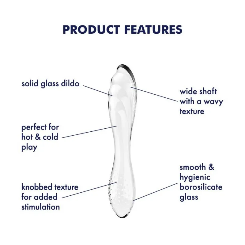 Satisfyer Dazzling Crystal 1 dildo | Noks.lv