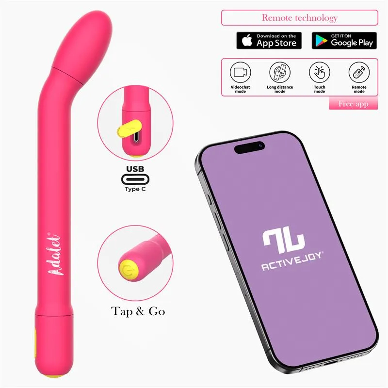 Gently viedais G punkta vibrators ar lietotni | Noks.lv