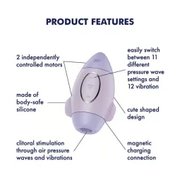 Satisfyer Mission Control – klitora stimulators | Noks.lv