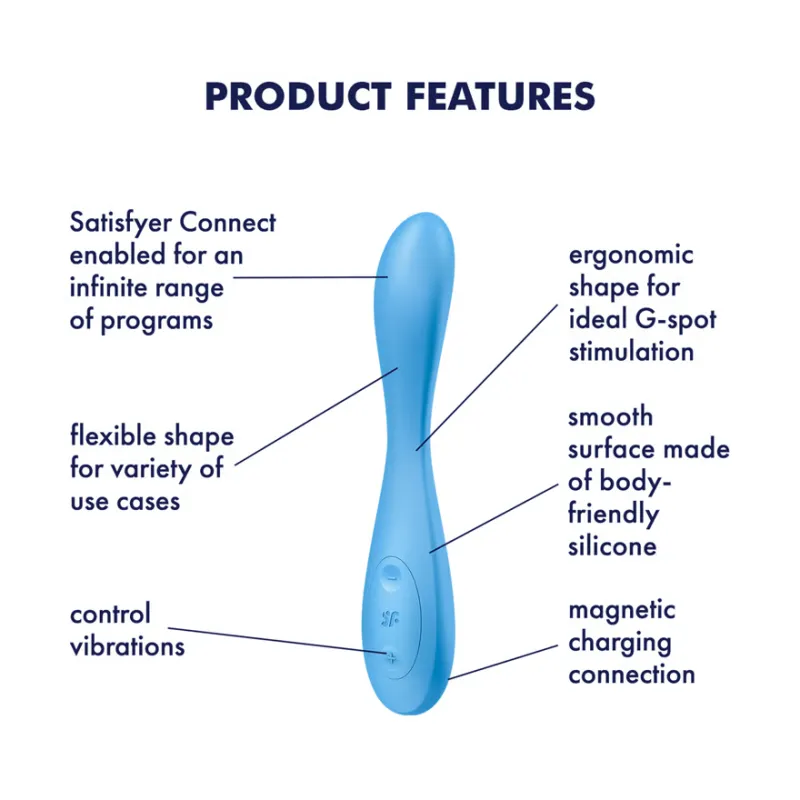 Satisfyer G-Spot Flex 4 Connect App | Noks.lv