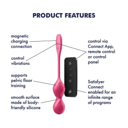 Satisfyer Love Birds 2 vibrējošas vaginālās bumbiņas | Noks.lv