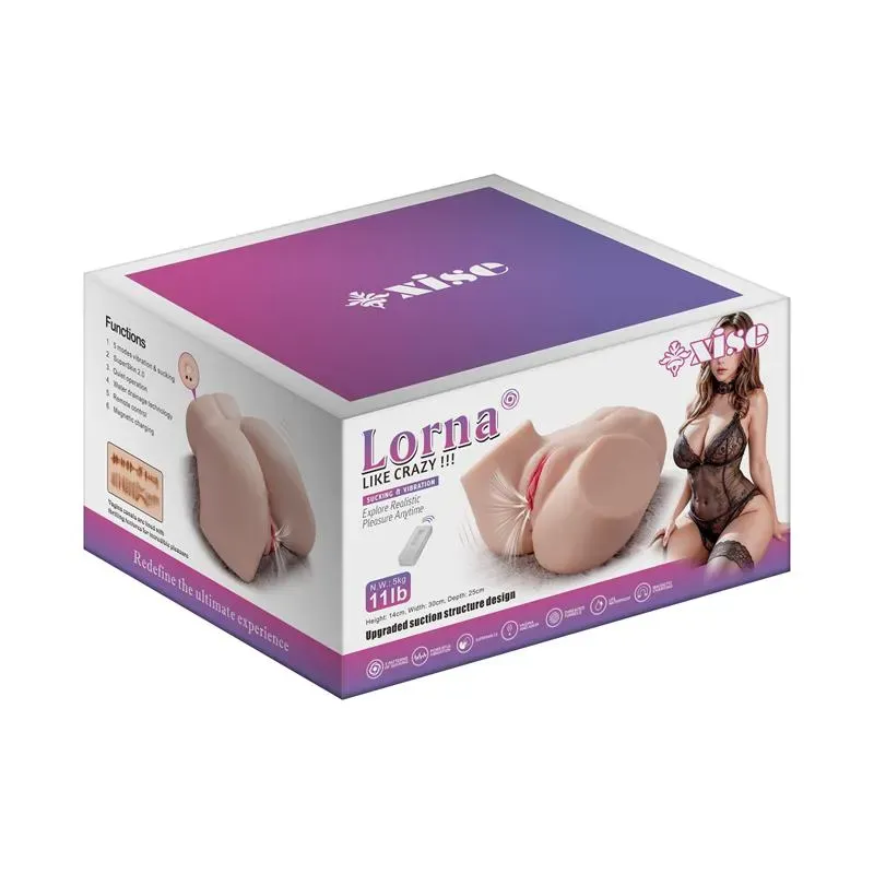 XISE Lorna Torso masturbaators ar vibrāciju