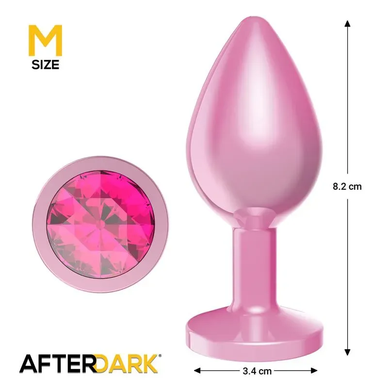 AFTERDARK анодированная анальная пробка M
