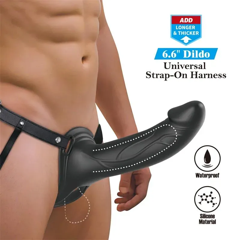 PRETTYLOVE London strap-on siksna ar dobo dildo
