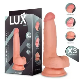 LUX Hans Triple Density реалистичный дилдо 7.2