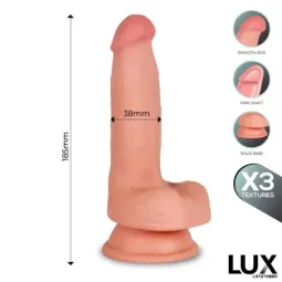 LUX Hans Triple Density реалистичный дилдо 7.2