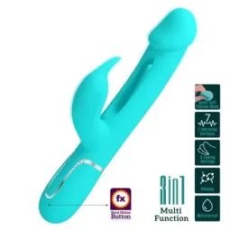 PRETTYLOVE Kampas trušu vibrators ar mēli