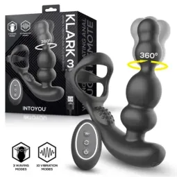 INTOYOU Klark anālais aizbāznis ar vibrāciju