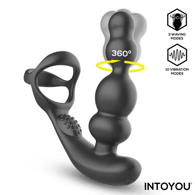 INTOYOU Klark анальная пробка с пультом